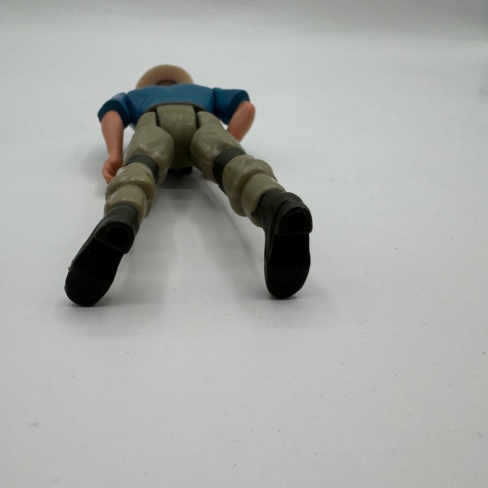 Kenner Jurassic Park Robert Muldoon Action Figure 1993 Blue Tan 4.5"Vintage - Picture 6 of 8